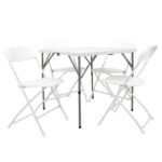 Replace 19594030 34" Blow Molding Foldable Square Table - Image 33