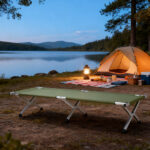 Same Code 67811012 RHB-03A Portable Folding Camping Cot with Carrying Bag Army Green - Image 8