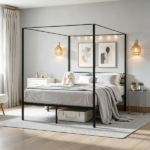 Canopy Bed Frame Only bed frame - Image 4
