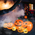Replace 39662619 7ft Classic 7pcs LED String Lights 7pcs Pumpkin Inflatable Halloween Decoration - Image 12