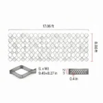  17.06 x 8.86 FT Gravel Grid, Permeable Geo Grid Driveway Stabilizer for Garden, Patio & RV Parking - Image 5