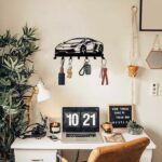 CIFbuy Alluring 1pc Metal Key Holder for Wall. The 7 - Hook, Black, Wall - Mounted Organizer is a Gorgeous Addition to Your Front Entryway. It Serves as a De(TikTok/temu self-pickup orders) - Image 27