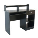 General Style Modern E1 15MM Chipboard Computer Desk Black - Image 5