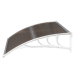 Same Code 28466374 HT-100 x 80 Household Application Door & Window Rain Cover Eaves Brown Board & White Holder - Image 13
