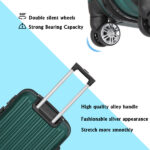 3-in-1 Multifunctional Large Capacity Traveling Storage Suitcase Dark Green - Image 8