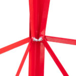 8FT Weather Resistant Yard Garden Windmill Red - Image 13