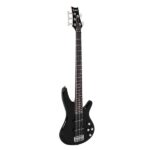 [Do Not Sell on Amazon] GIB Electric 5 String Bass Guitar Full Size Bag Strap Pick Connector Wrench Tool Black - Image 6