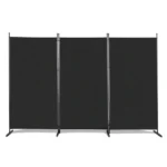 4-Panel Japanese Room Divider Screen, Wooden Folding Privacy Screen for Indoor Use, Portable Partition for Room Separation and Decoration in Home, Office, Restaurant, and (Shipment from Walmart) - Image 11