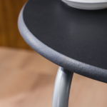 Same Code 67657426 PVC Breakfast Table (One Table and Two Chairs) Black - Image 34