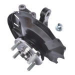 Front Left Steering Knuckle Assembly Steel Fits for Hyundai Accent Dodge Attitude 2014-2017 - Image 4