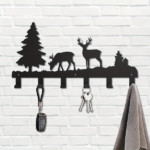 CIFbuy Exquisitely Designed Metal Elk Key Hooks: Wall-mounted, Multi-functional Hooks Ideal for Hanging Clothes, Bags, and Keys. Elevate Your Room's Aestheti(TikTok/temu self-pickup orders) - Image 13