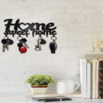CIFbuy1pc Key Rack For Wall, Black Key Holder For Wall Decorative, Metal Wall Decor For Office, Hallway, Entryway, Key Hooks Hanging Keys(TikTok/temu self-pickup orders) - Image 20