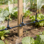 Garden Drip Irrigation Kit with 360° Bendable Misting Nozzles Automatic Garden Automatic Watering System for Garden Lawn Greenhouse Flower Bed Greenhouse Patio Lawn Cooling - Image 12