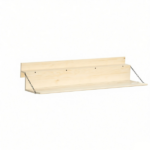 Hanging Balcony Table – Foldable Railing Bar, Fits up to 3.9 Inches, Space-Saving - Image 2