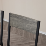 Same Code 99109540 Dining Table Set for 4, Kitchen Table with 2 Chairs and a Bench, 4 Piece Kitchen Table Set for Small Space, Home Kitchen Bar Pub Apartment, Gray - Image 27