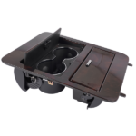 New Console Cup Holder Woodgrain Fits for Cadillac Escalade Chevrolet Suburban Silverado GMC Yukon Sierra 1500 2500HD 3500HD 2007-2014 23164631 20811675