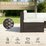 Pieces Patio Furniture Set - Image 5