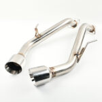 Exhaust Manifold Headers For INFINITI 2014-UP Q50 Double Wall Dual Tips MT001289/SY (Ban the sale of Amazon&TEMU) (No support for returns without reason) - Image 3