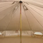 4m 4-6 Person 4 Season Waterproof Oxford Yurt Camping Tent with Galvanized Steel Frame - Image 4
