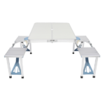 Same Code 69250698 One Piece Folding Table and Chair Aluminum Alloy - Image 2