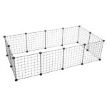 Pet Playpen, Small Animal Cage Indoor Portable Metal Wire Yard Fence for Small Animals, Guinea Pigs, Rabbits Kennel Crate Fence Tent - Image 6