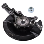 Front Right Passenger Side Steering Knuckle & Wheel Bearing Hub Assembly Replacement for Honda Civic 1.7L 2001-2002 698-478 51210S5AJ10 - Image 2