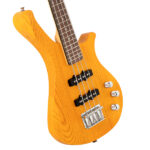 Do Not Sell on Amazon GW101 36in Small Scale Electric Bass Guitar Suit With Mahogany Body SS Pickups, Guitar Bag, Strap, Cable Transparent Yellow - Image 10