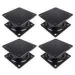 4 Pack Vibratory Plate Compactor Rubber Isolator Shock Mount Replacement for Bobcat PCF64 Stanley HS6000 HS6019 HS6100 HSX6 HS8000