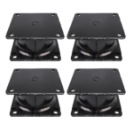4 Pack Vibratory Plate Compactor Rubber Isolator Shock Mount Replacement for Bobcat PCF64 Stanley HS6000 HS6019 HS6100 HSX6 HS8000 - Image 3