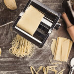 Pasta Maker Machine, 180 Roller Pasta Maker, 9 Adjustable Thickness Settings 2-in-1 Noodles Maker with Rollers and Cutter, Perfect for Spaghetti, Fettuccini, Lasagna or Dumpling Skin Silver - Image 6