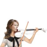 Do Not Sell on Amazon GV103 4/4 Spruce Panel Violin Matte White - Image 18