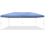 Same Code 24768999 10x20 ft Blue Pop Up Canopy Tent, Instant Folding Shelter with 6 Mesh Panels, 2 Doors & 4 Mesh Windows, 28/22mm Powder Coated Iron Legs, 10x20mm Reinforced Crossbar, 210D Oxford Fabric Outdoor Foldable Canopy with Carry Bag, Without Sandbags - Image 18