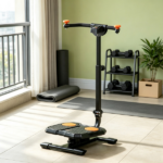 Orange Foldable Ab Twister Board Waist Trimming Workout Equipment with LCD Display for Women And Men - Image 4
