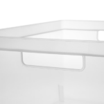 (2 pack) 3 Drawer Tower, Plastic Storage Organizer with Removable Clear Bins, Easy to Assemble - No Tools Needed, Black (Shipment from Walmart) - Image 3