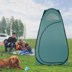 Portable Outdoor Pop-up Toilet Dressing Fitting Room Privacy Shelter Tent Army Green - Image 58