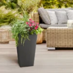24 inch Indoor Outdoor Recycled Slate Planter (Shipment from Walmart) - Image 6