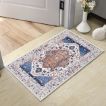 Boho Kitchen Rug Sets 4 Piece with Runner Non Slip Kitchen Rugs and Mats Washable Kitchen Mats for Floor Thick Kitchen Floor Mat Carpet Runner Rugs for Hallway Laundry Holiday Decor - Image 9
