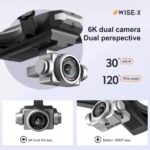 2026 V14 Professional Drone 6K HD Dual Camera Wifi FPV Portable RC Quadcopter 2 BATTERY,Drones suitable for adults/beginners.Logistics is randomly sent by UPS/UNI/USPS/.GOFO - Image 4