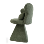 Vanity Chair with Butterfly Back,Swivel Accent Chair Dining Chairs,Makeup Stool for Bedroom Dressing Table,Suitable for Living Room,Dining Room,Study,Recreational Areas Green - Image 7