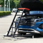 Automotive Topside Creeper (42.5"-64.8"), 400 LBS High Top Engine Creeper with Padded Deck & 4 Swivel Wheels - Image 5