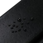36*36*47cm Single Layer Square HDPE Side Table Black - Image 16