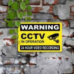 CIFbuy 1Pc 24H CCTV Video Recording Warning Tin Sign" Vintage Waterproof Rustproof Metal Plaque, Plaque, 8x12 Inch Unframed Security Camera Not Tin SignikTok, Tin SignikTok, t Self-pickup Logiopics - Image 4