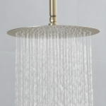 10" Brushed Gold Bathroom Luxury shower head,High Pressure Rain Shower Head, Ultra-Thin Showerhead 304 Stainless Steel - Image 6