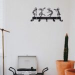 CIFbuy Top - Notch Wall - Mounted Coat Rack. The Vintage Black Metal Key Holder with Hooks for Coats, Hats, and Clothes is a Premium (TikTok/temu self-pickup orders) - Image 5