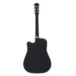 [Do Not Sell on Amazon] GT502 41-Inch Notch Spruce Panel Matte Edging Folk Guitar Bag Shield Wrench Black
