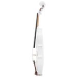 Do Not Sell on Amazon GV103 4/4 Spruce Panel Violin Matte White - Image 9