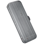 High Grade Electric Bass Guitar ABS Molded Hard Case Grayish Blue - Image 5