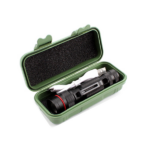 2 Pack USB Rechargeable LED Flashlight Adjustable Focus 3-Modes Outdoor Mini Flashlight W/ USB Cable+Mini Box (US Logistics For USPS/DHL/Fedex/UPS. No designated logistics accepted TK/TMEU only For self-pickup - Image 4