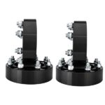 2pcs 2" 8 Lug Wheel Spacers 8x6.5 For Dodge Ram 2500 3500 Ford F-250 9/16" Studs - Image 2