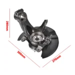 Front Passenger Side Steering Knuckle 686430 Fit for Honda Civic EX Sport 1.5L 2.0L - Image 9